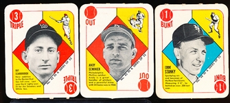 1951 Topps Bb Red Backs- 3 Diff