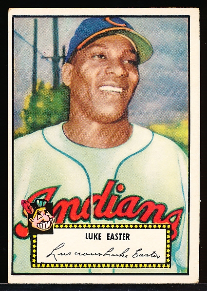 1952 Topps Baseball- #24 Luke Easter, Cleveland