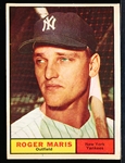 1961 Topps Baseball- #2 Roger Maris, Yankees