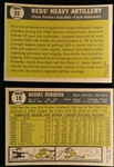 1961 Topps Baseball- 2 Diff