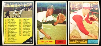 1961 Topps Baseball- 20 Diff