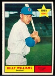 1961 Topps Baseball- #141 Billy Williams RC, Cubs