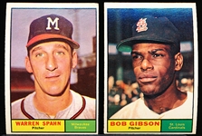 1961 Topps Baseball- 2 Diff