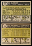 1961 Topps Baseball- 2 Diff