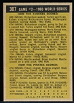 1961 Topps Baseball- #307 Mantle WS