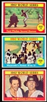 1961 Topps Baseball- 3 Diff WS Cards