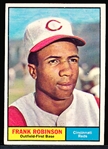 1961 Topps Baseball- #360 Frank Robinson, Reds