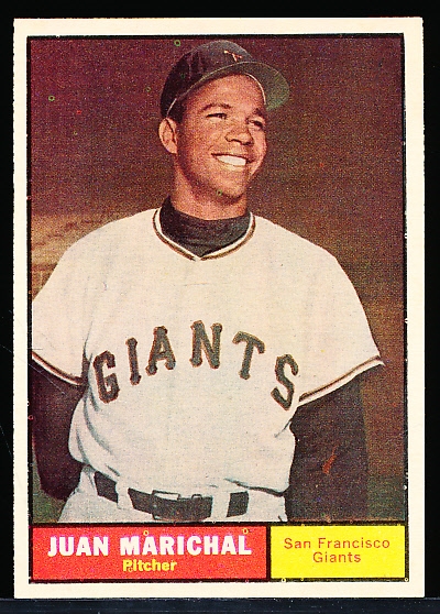 1961 Topps Baseball- #417 Juan Marichal RC