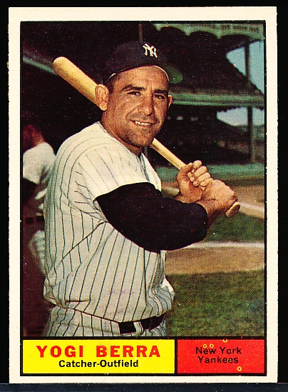 1961 Topps Baseball- #425 Yogi Berra, Yankees