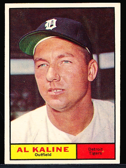 1961 Topps Bb- #429 Al Kaline, Tigers