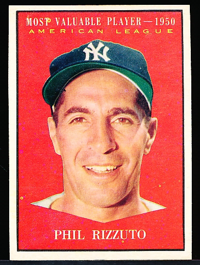 1961 Topps Baseball- #471 Rizzuto MVP