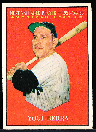 1961 Topps Baseball- #472 Berra MVP