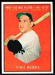 1961 Topps Baseball- #472 Berra MVP