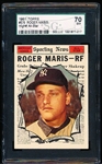 1961 Topps Baseball- #576 Roger Maris AS- Hi#- SGC 70 (Ex+)