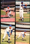 1964 New York Mets MLB Color Team Issue 3-½” x 5-½”- 4 Diff.