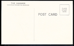 1970’s? Hank Aaron Milwaukee Braves MLB B/W Postcard