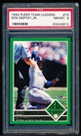 1992 Fleer Bsbl. “Team Leaders” #15 Ken Griffey, Jr.- PSA Graded Near Mint to Mint 8