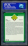 1992 Fleer Bsbl. “Team Leaders” #15 Ken Griffey, Jr.- PSA Graded Near Mint to Mint 8