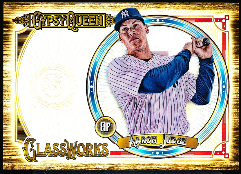 2018 Gypsy Queen Bsbl. “GQ Glasswoks” #GW-AJ Aaron Judge