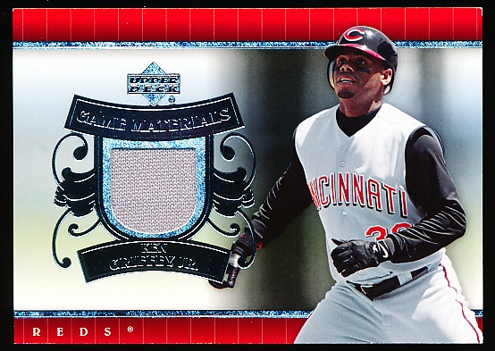 2007 Upper Deck Bb- “Game Materials”- #UD-KG Ken Griffey Jr., Reds