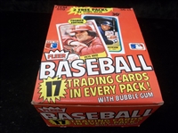 1981 Fleer Baseball- One Unopened Wax Box
