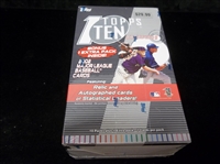 2002 Topps Ten Baseball- One Unopened Blaster Box
