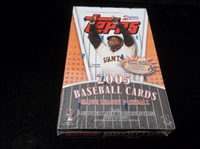 2005 Topps Baseball- Series #2- One Unopened Wax Box