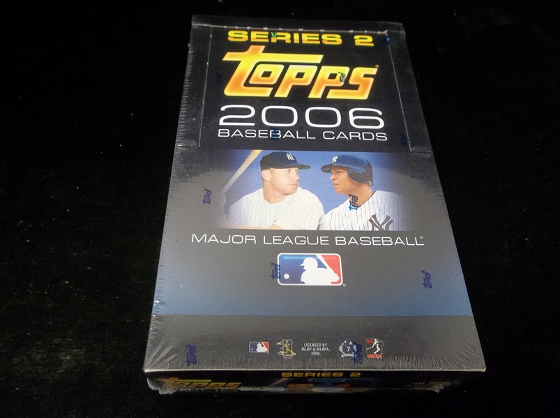2006 Topps Baseball- Series #2- One Unopened Wax Box