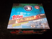 2016 Topps Baseball- Series #1- One Factory Sealed 24-Pack Box