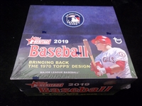 2019 Topps Heritage Baseball- One Unopened Wax Box