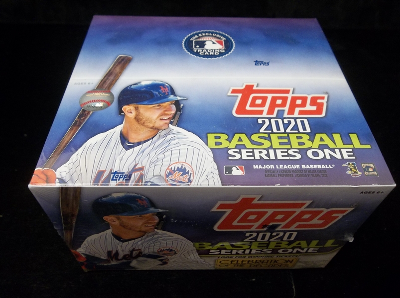 2020 Topps Baseball- Series #1- One Factory Sealed 24-Pack Box