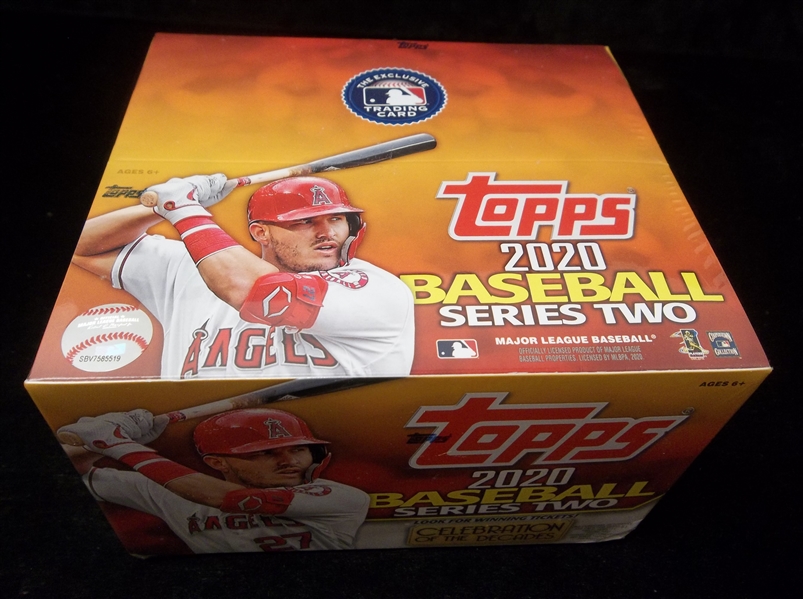 2020 Topps Baseball- Series #2- One Factory Sealed 24-Pack Box