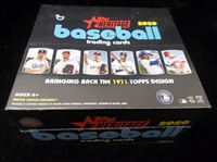 2020 Topps Heritage Baseball- One Unopened Wax Box