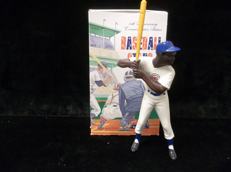 1988 Hartland Plastics, Inc. 25th Anniversary Ernie Banks (Cubs) Figurine in Original Box