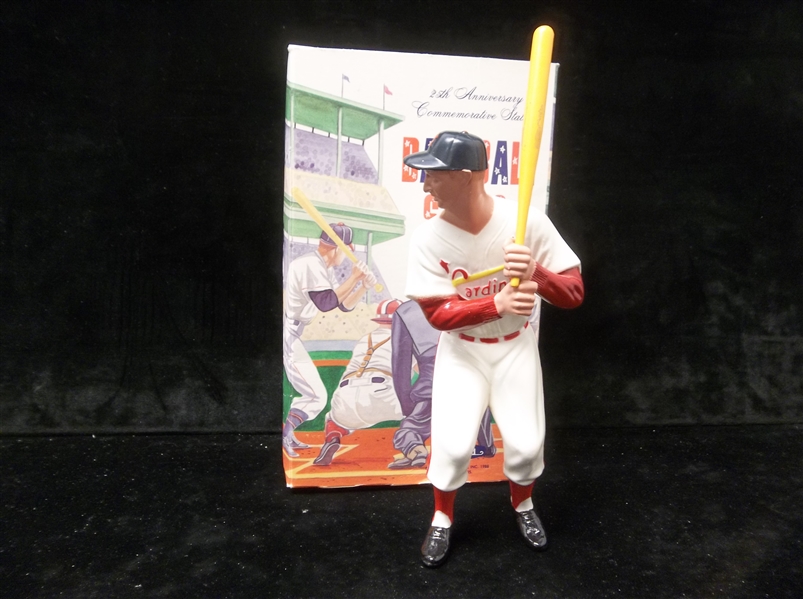 1988 Hartland Plastics, Inc. 25th Anniversary Stan Musial (Cardinals) Figurine in Original Box