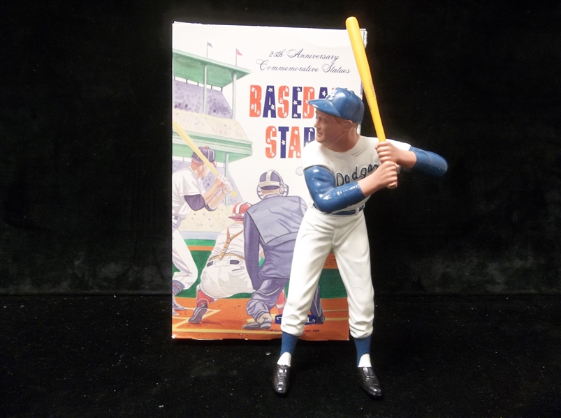 1988 Hartland Plastics, Inc. 25th Anniversary Duke Snider (Dodgers) Figurine in Original Box