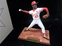 1990 Prosport Creations #PSF-02 Bob Gibson, Cardinals 9-1/4” Tall Figurine in Original Box- #1849