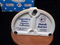 1993 Sports Impressions Hamilton Collection “Legendary Hitters”- Hank Aaron, Atlanta Braves- In Original Box
