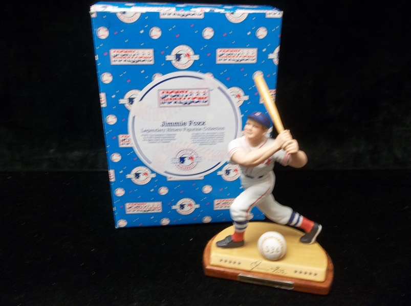 1993 Sports Impressions Hamilton Collection “Legendary Hitters”- Jimmie Foxx, Red Sox- In Original Box