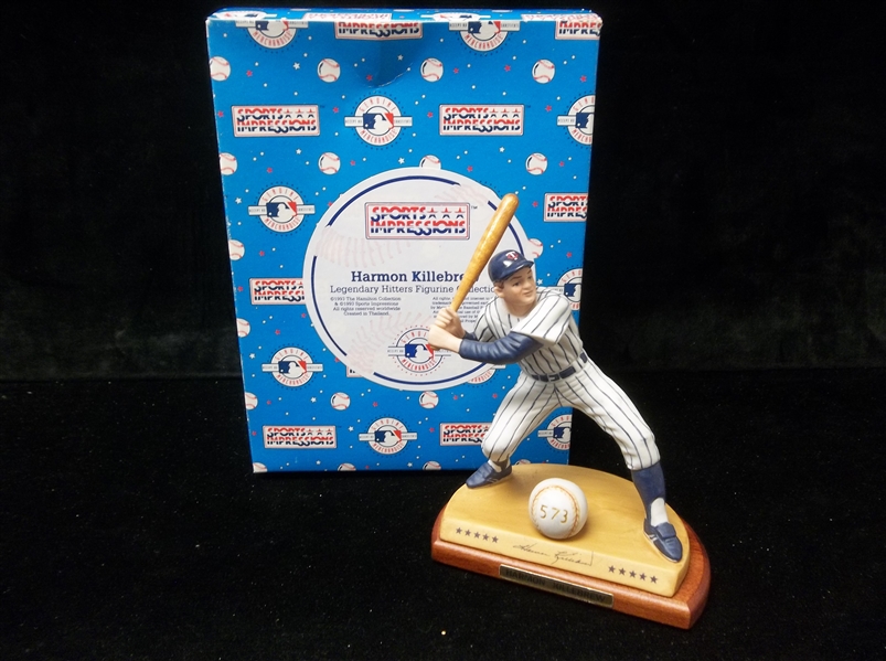 1993 Sports Impressions Hamilton Collection “Legendary Hitters”- Harmon Killebrew, Twins- In Original Box