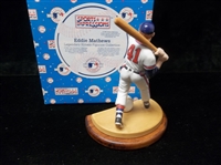 1993 Sports Impressions Hamilton Collection “Legendary Hitters”- Eddie Mathews, Milwaukee Braves- In Original Box