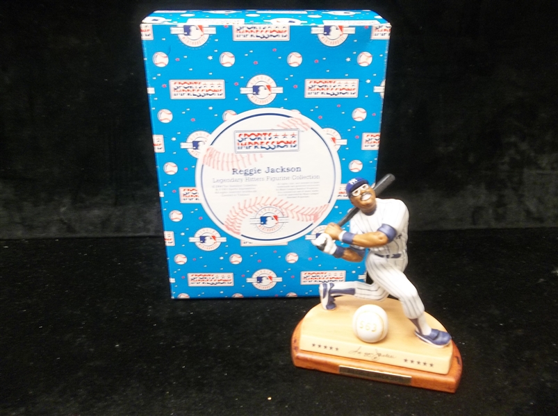 1994 Sports Impressions Hamilton Collection “Legendary Hitters”- Reggie Jackson, Yankees- In Original Box