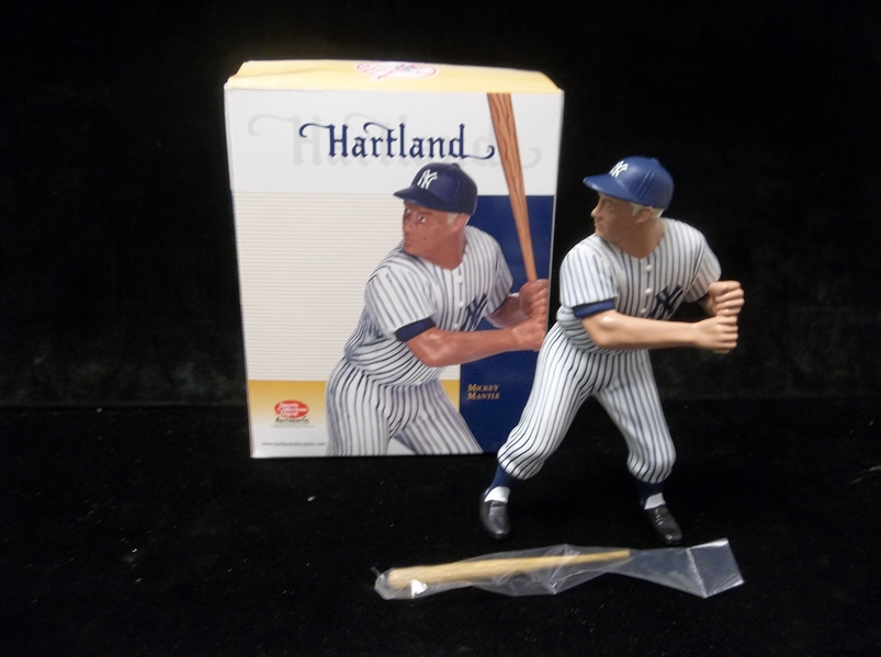 2002 Hartland/SCD (Shreveport, LA.) Mickey Mantle (Yankees) Figurine in Original Box