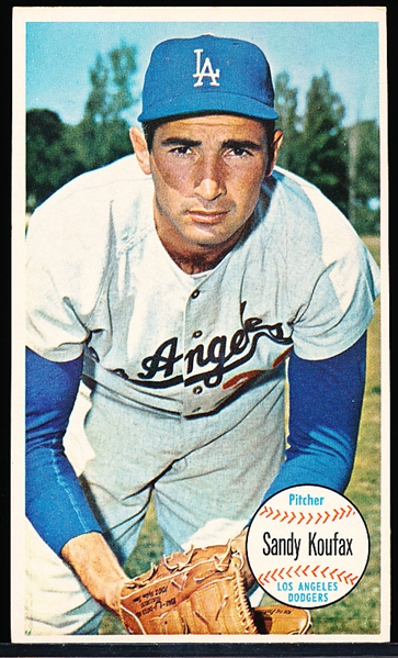 1964 Topps Bb Giants- #3 Sandy Koufax, Dodgers- SP