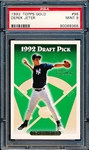 1993 Topps Baseball Gold- #98 Derek Jeter- PSA Mint 9