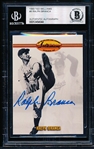 Autographed 1993 Ted Williams Baseball- #8 Ralph Branca, Dodgers- Beckett Certified & Encapsulated