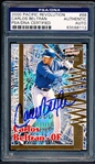 Autographed 2000 Pacific Revolution Baseball- #68 Carlos Beltran, KC- Beckett Certified & Encapsulated