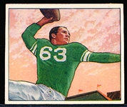 1950 Bowman Fb- #5 Y.A. Tittle RC, Colts