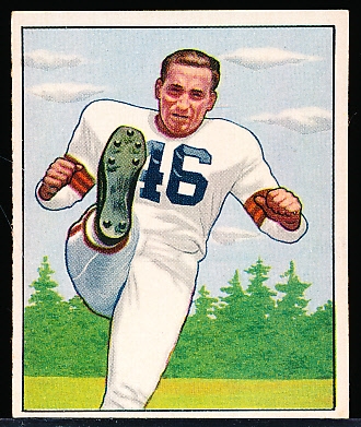 1950 Bowman Fb- #6 Lou Groza RC, Browns