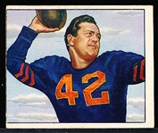 1950 Bowman Fb- #27 Sid Luckman, Bears
